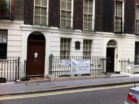 Franklin's London house