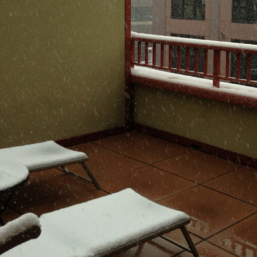 Boulder Snow, May 1